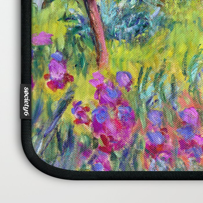 Claude Monet Garden in Giverny Laptop Sleeve Gallery Image 3