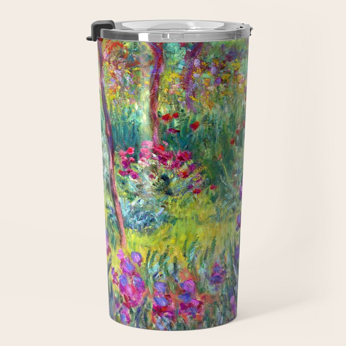 Claude Monet Garden in Giverny Travel Mug Gallery Image 3