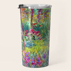 Claude Monet Garden in Giverny Travel Mug Gallery Image 3