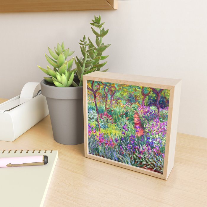 Claude Monet Garden in Giverny Mini Art Print Gallery Image 2