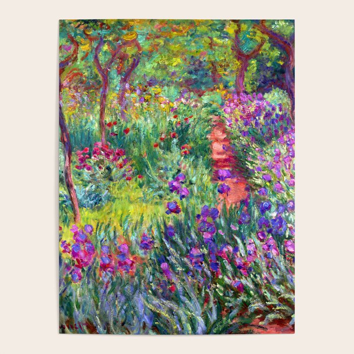 Claude Monet Garden in Giverny Poster Gallery Image 1