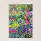 Claude Monet Garden in Giverny Stationery Card Gallery Image 2