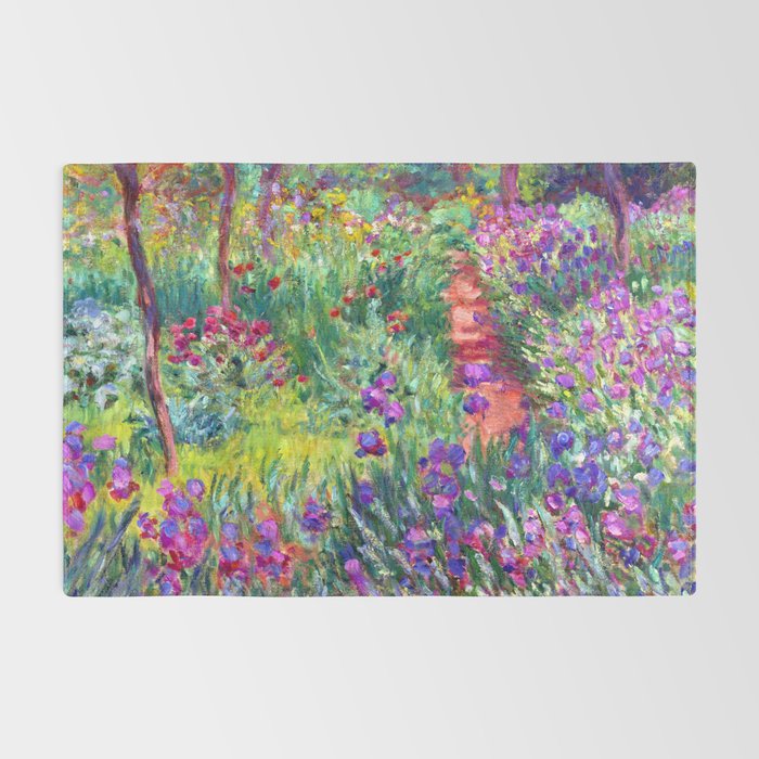 Claude Monet Garden in Giverny Rug Gallery Image 2