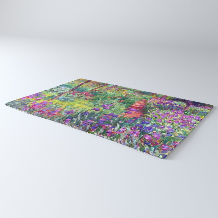 Claude Monet Garden in Giverny Rug Gallery Image 3