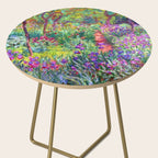 Claude Monet Garden in Giverny Side Table Gallery Image 2