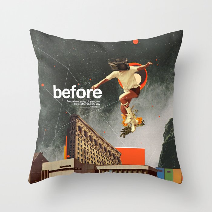 Before Throw Pillow Gallery Image 1