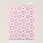 Retro Flower Pattern II Stationery Card Gallery Image 2