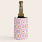 Retro Flower Pattern II Wine Chiller Gallery Image 1