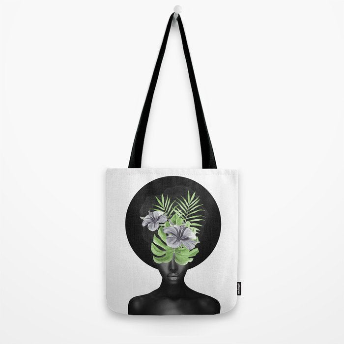 Tropical Girl Tote Bag Gallery Image 2