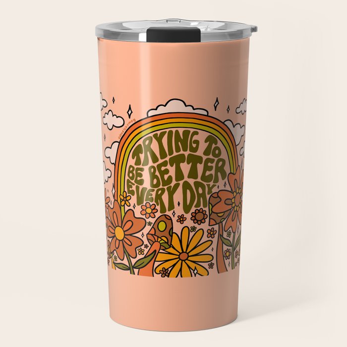 Trying to Be Better Travel Mug Gallery Image 1