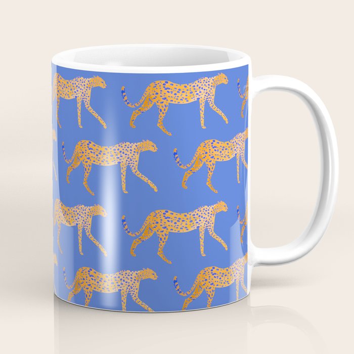 Leopard - Orange Coffee Mug Gallery Image 1