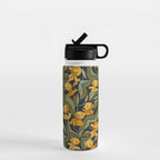 Gold Garden Iris Water Bottle Gallery Image 1