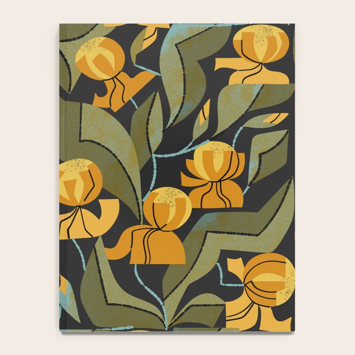 Gold Garden Iris Notebook Gallery Image 4