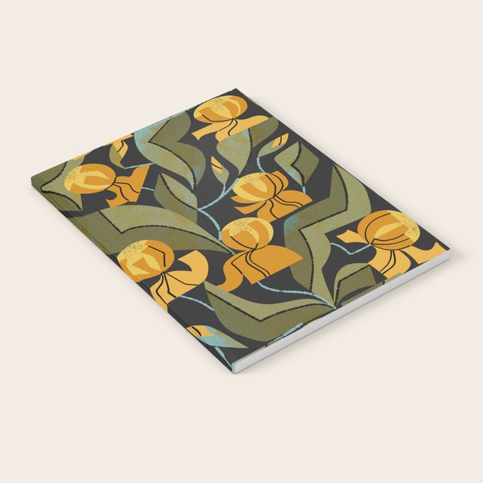 Gold Garden Iris Notebook Gallery Image 2