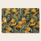 Gold Garden Iris Cutting Board Gallery Image 1