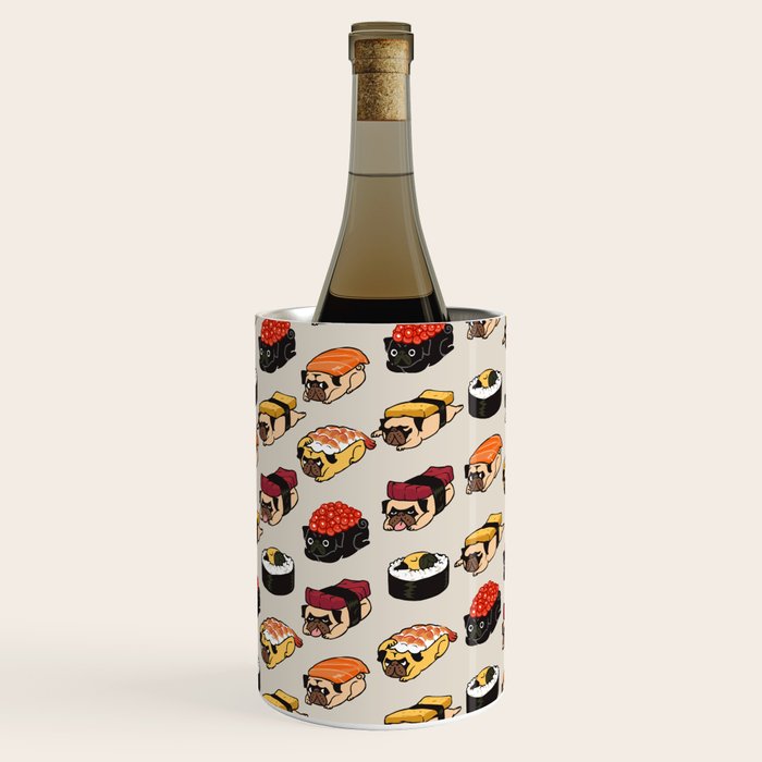 Sushi Pug Wine Chiller Gallery Image 1