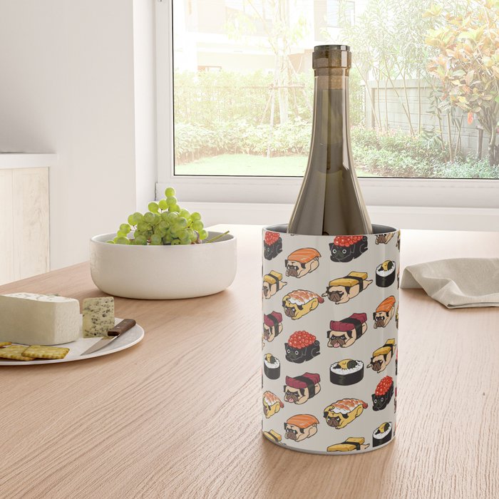 Sushi Pug Wine Chiller Gallery Image 4