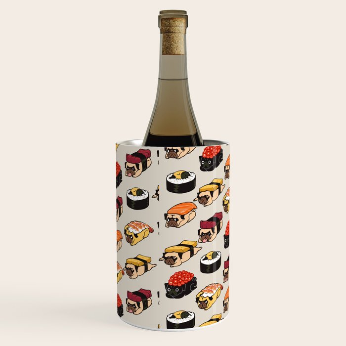 Sushi Pug Wine Chiller Gallery Image 2