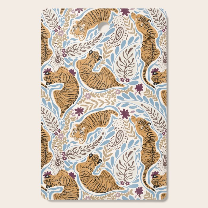 Roaring Floral Retreat Cutting Board Gallery Image 1
