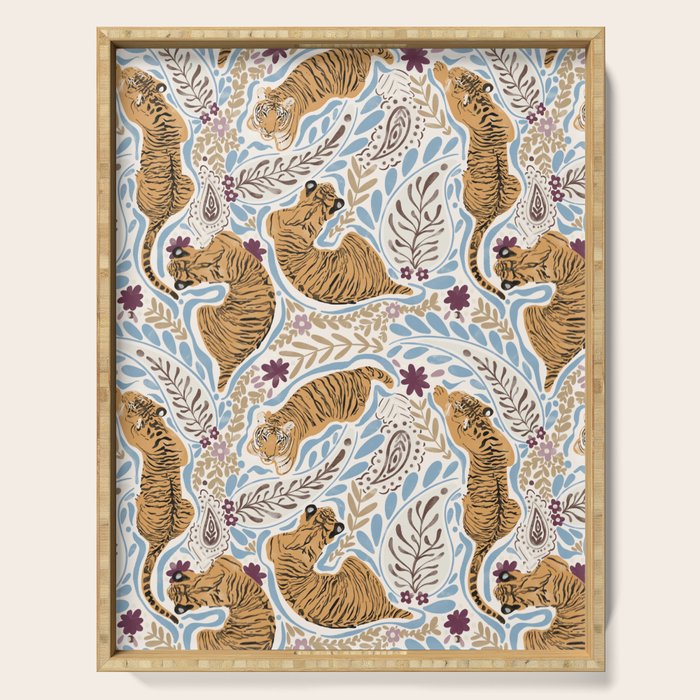 Roaring Floral Retreat Serving Tray Gallery Image 1