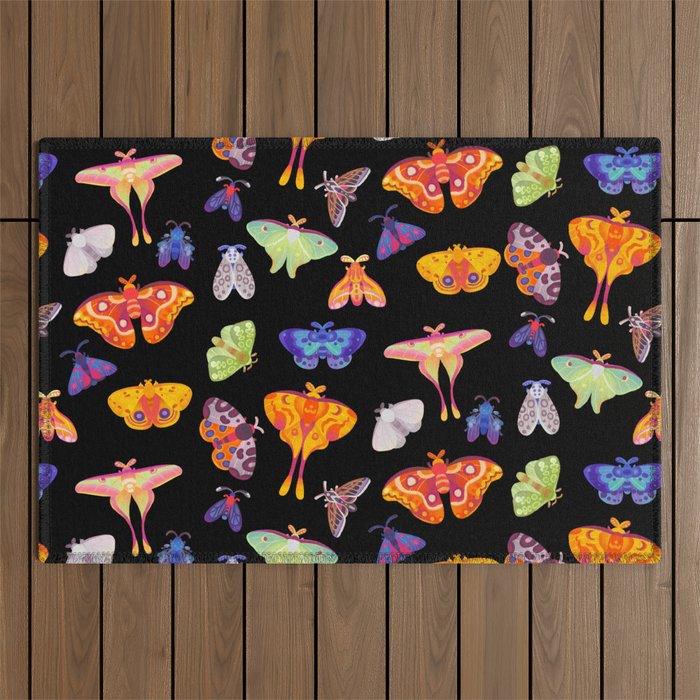 Moth Outdoor Rug Gallery Image 1