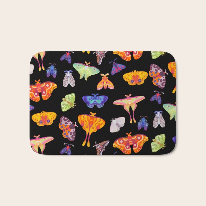 Moth Bath Mat Gallery Image 1