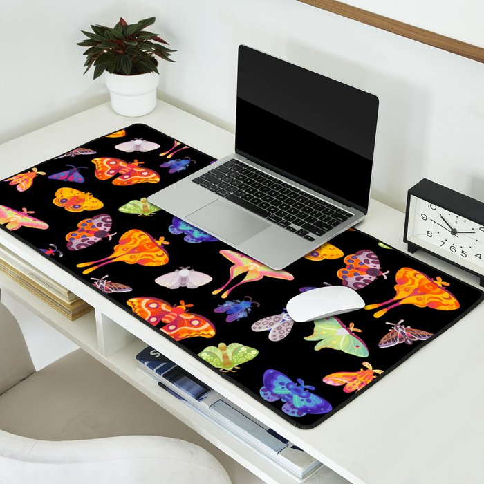 Moth Desk Mat Gallery Image 2