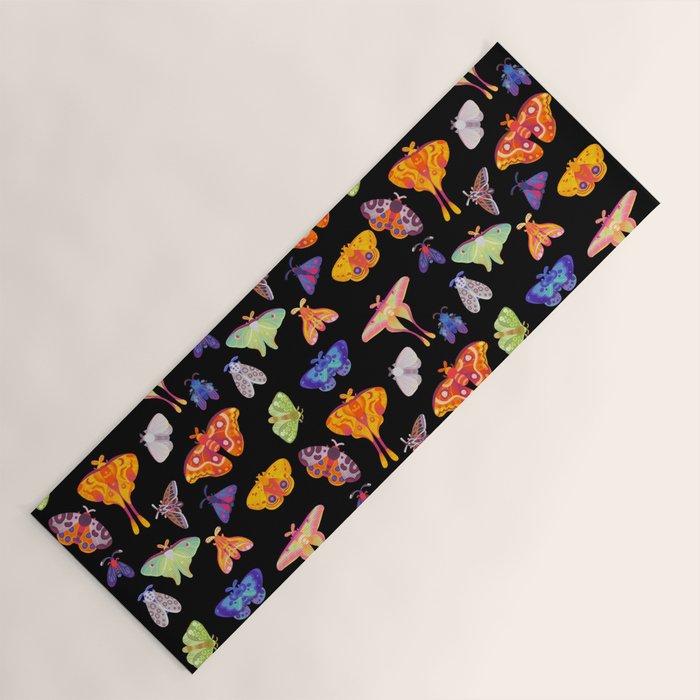 Moth Yoga Mat Gallery Image 1