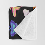 Moth Throw Blanket Gallery Image 3