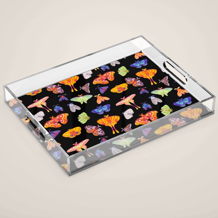 Moth Acrylic Tray Gallery Image 1