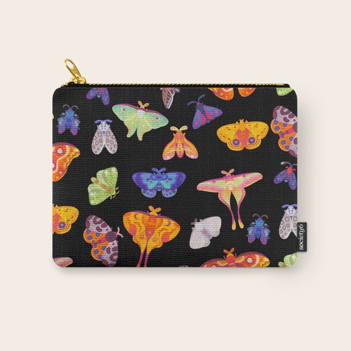 Moth Carry All Pouch Gallery Image 1