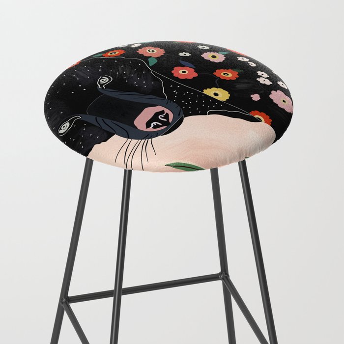 Floral Bear Stool Gallery Image 2