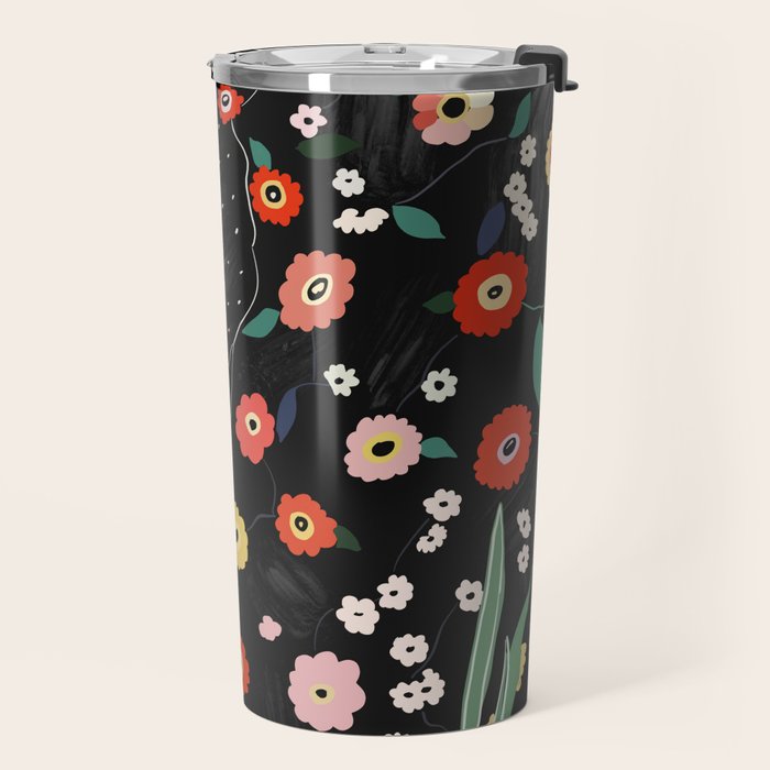 Floral Bear Travel Mug Gallery Image 2