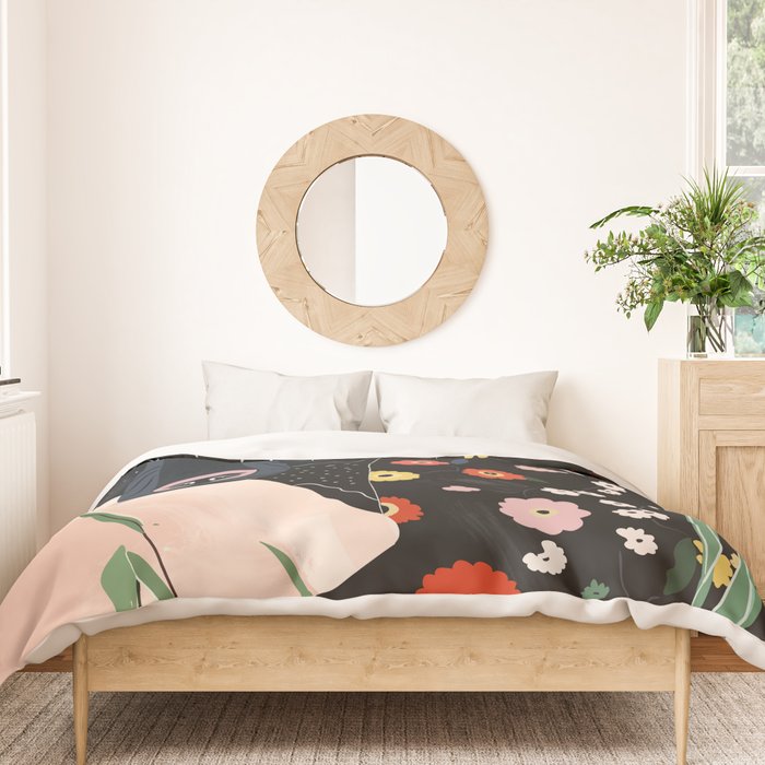 Floral Bear Duvet Cover Gallery Image 3