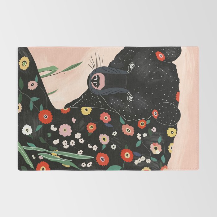 Floral Bear Rug Gallery Image 2