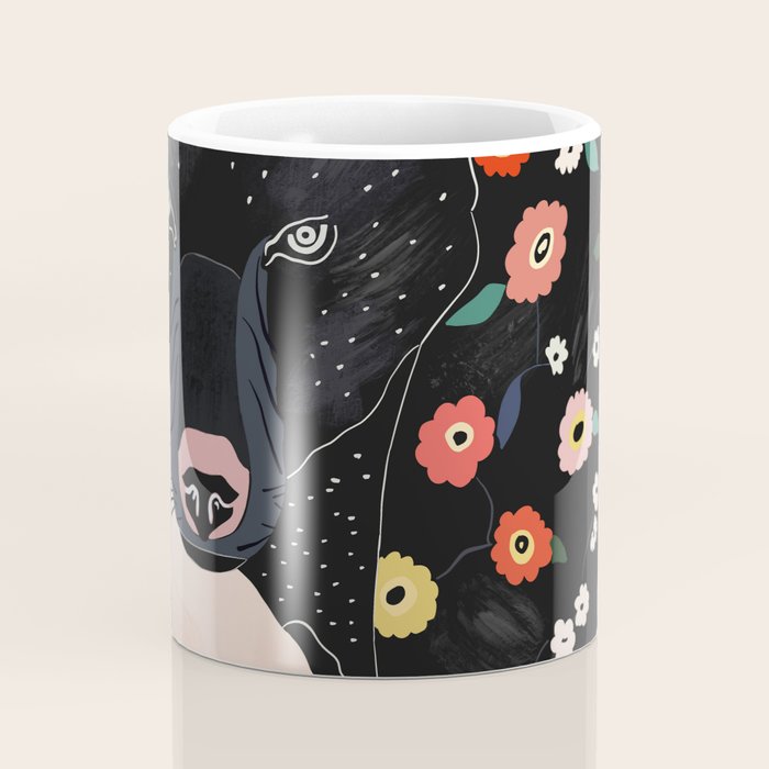 Floral Bear Coffee Mug Gallery Image 4