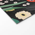 Floral Bear Welcome Mat Gallery Image 2