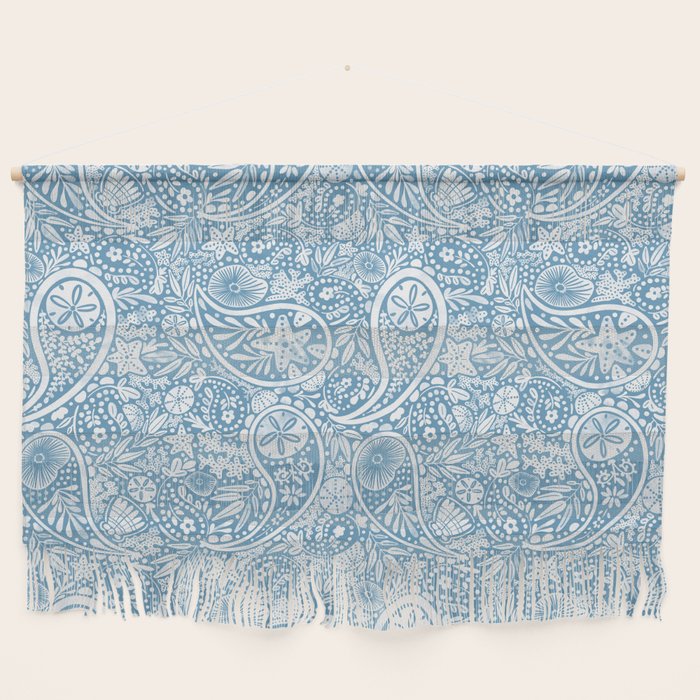 Oceanic Paisley Charm Wall Hanging Gallery Image 1