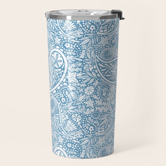Oceanic Paisley Charm Travel Mug Gallery Image 2