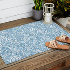 Oceanic Paisley Charm Outdoor Rug Gallery Image 2