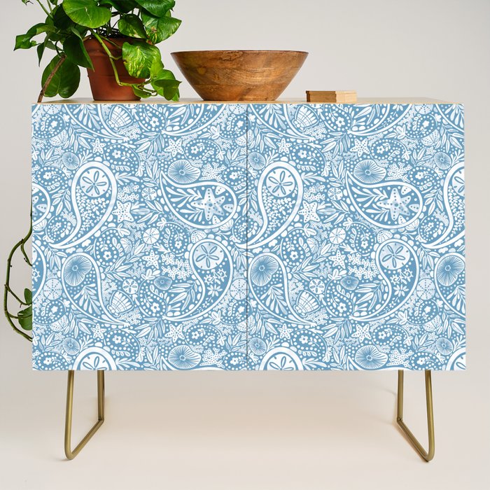 Oceanic Paisley Charm Credenza Gallery Image 1