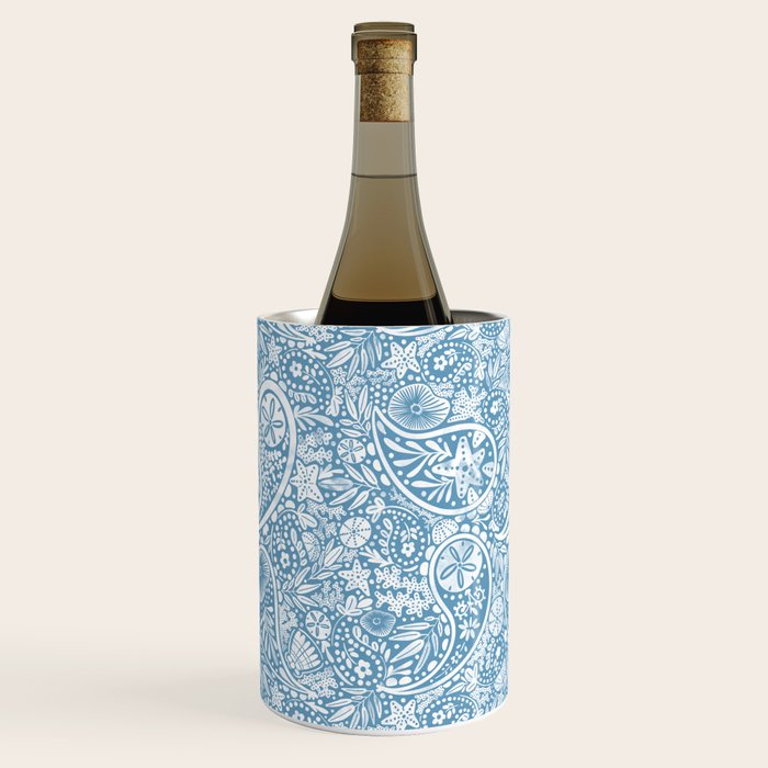 Oceanic Paisley Charm Wine Chiller Gallery Image 3