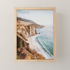 california coast iv / big sur Mini Art Print Gallery Image 1