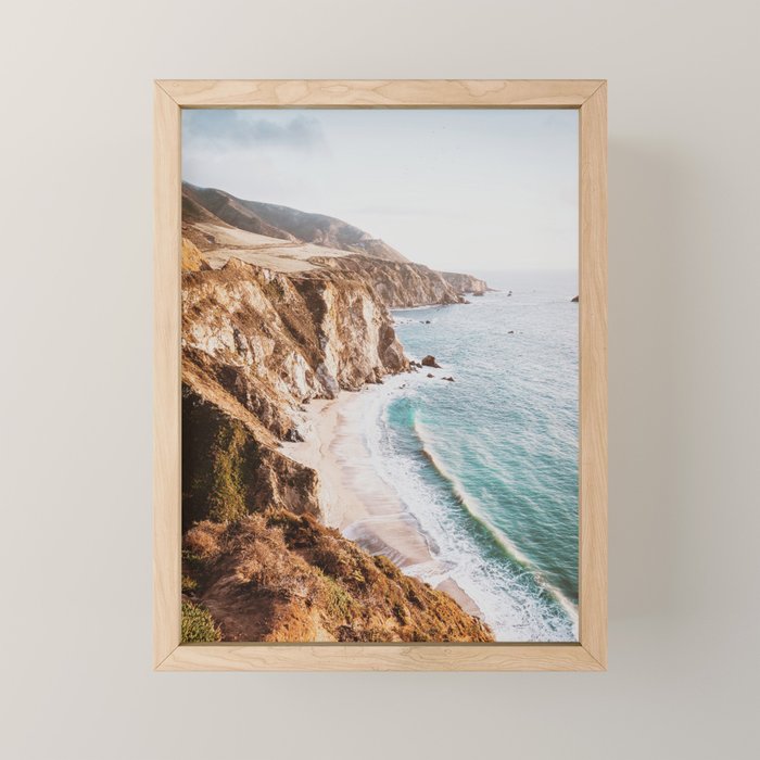 california coast iv / big sur Mini Art Print Gallery Image 1