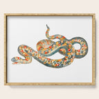 A snake by Johan Teyler  Serving Tray Gallery Image 1