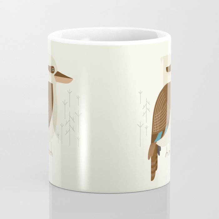 Laughing Kookaburra, Bird of Australia Coffee Mug Gallery Image 4