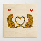 Wild Love Wood Wall Art Gallery Image 1