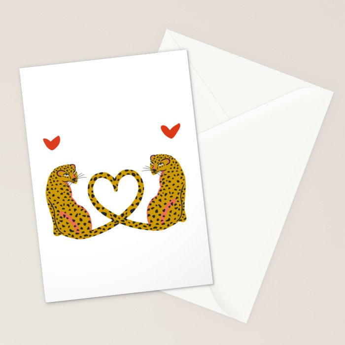 Wild Love Stationery Card Gallery Image 2