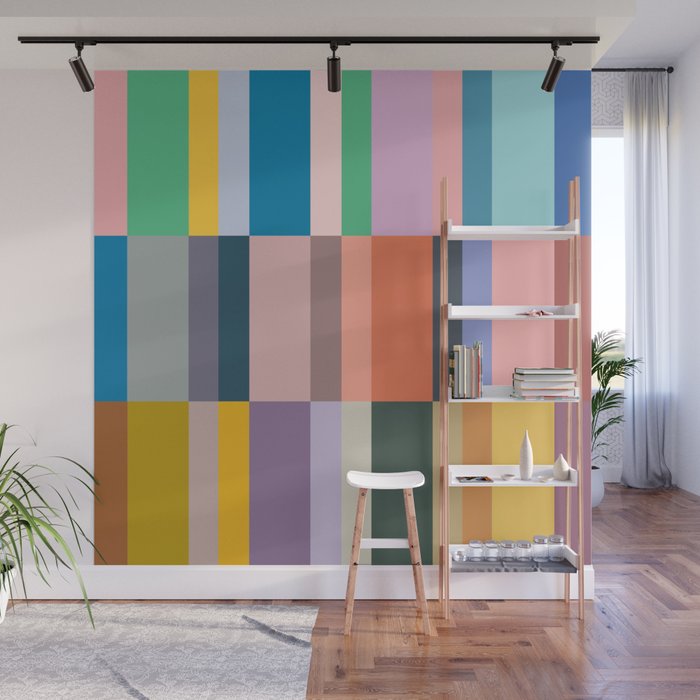 Lines 73 Wall Mural Gallery Image 1