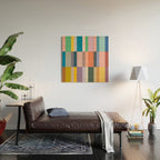 Lines 73 Wood Wall Art Gallery Image 2